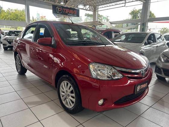 TOYOTA ETIOS 1.5 XLS SEDAN 16V FLEX 4P MANUAL TOYOTA ETIOS 1.5 XLS SEDAN 16V FLEX 4P MANUAL